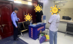 艾草香里话平安 冰城民警街头传递警民情